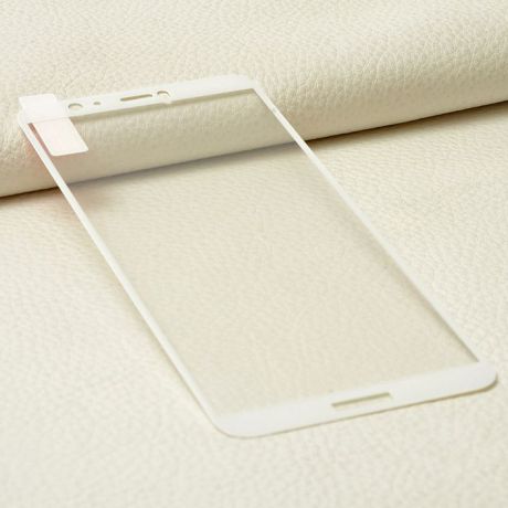 Защитное стекло полноклеевое FULL SCREEN для Huawei P Smart / Enjoy 7s белое