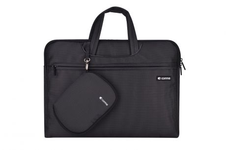 Сумка для ноутбука Comma Dexter Laptop Bag универсальная на 15,4 дюймов + коврик для мышки, черный