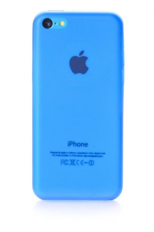 Чехол для сотового телефона iNeez пластик ультратонкий 0.2 mm для Apple iPhone 5C, синий