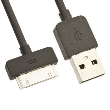 USB кабель Remax RC-006i4 Apple 30 pin 1 м, 0L-00035012, черный