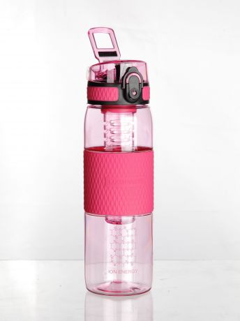 Бутылка для воды UZSPACE Diamond Series Fruit 500, 5060/pink, розовый