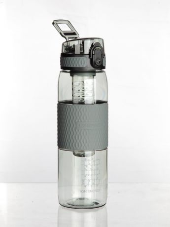 Бутылка для воды UZSPACE Diamond Series Fruit 500, 5060/grey, серый