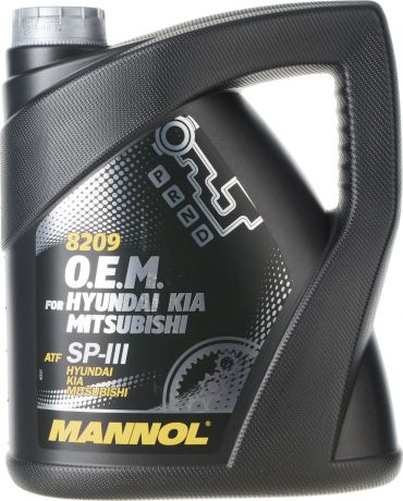 Трансмиссионное масло Mannol O.E.M. for Hyundai Kia Mitsubishi, синтетическое, 4 л