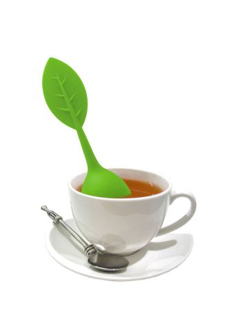 Ситечко для заварки Rich Line Home Decor Вкусный чай 585, зеленый, серый