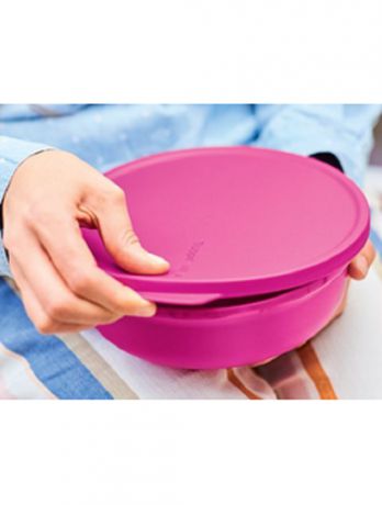 Контейнер пищевой Tupperware Чаша "Алоха" 450мл, розовый