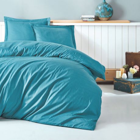 Комплект постельного белья Cotton Box серия Elegant Stripe евро, сатин