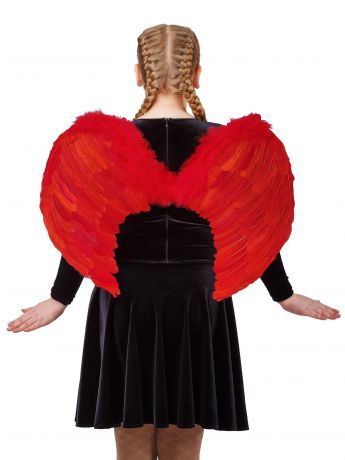 Аксессуар для карнавального костюма Gala-Вальс крылья средние, красный