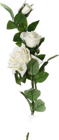 Искусственные цветы Lefard Роза, 23-234, 8 х 8 х 90 см