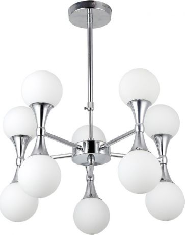 Подвесной светильник Arte Lamp Palla, A9162LM-10CC, серый металлик