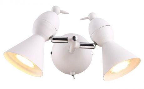 Настенно-потолочный светильник Arte Lamp A9229AP-2WH, белый