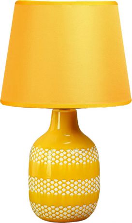 Настольный светильник Risalux Малика, E14, 40W, 3677668, медовый, 25 х 25 х 42 см