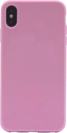 Чехол для сотового телефона GOSSO CASES для Apple iPhone XS Max Gloss light pink, светло-розовый