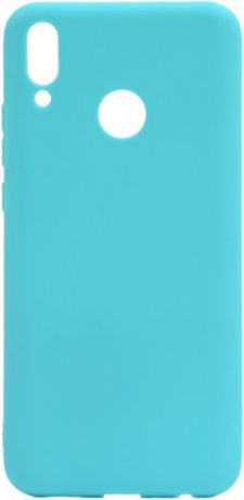 Чехол для сотового телефона GOSSO CASES для Huawei Y9 (2019) Soft Touch blue, голубой