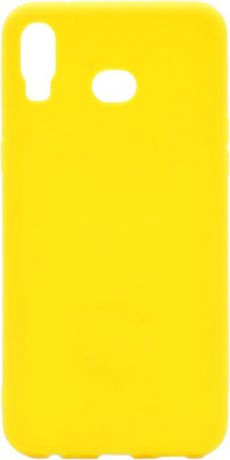 Чехол для сотового телефона GOSSO CASES для Samsung Galaxy A6s Soft Touch yellow, желтый