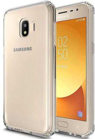 Чехол для сотового телефона GOSSO CASES для Samsung Galaxy J2 Core ClearView Transparent, прозрачный