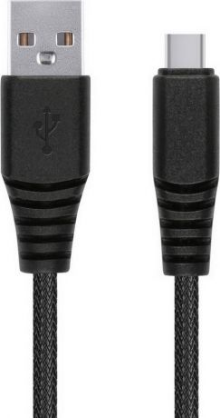Кабель SmartBuy USB - Type C, 2 м, черный