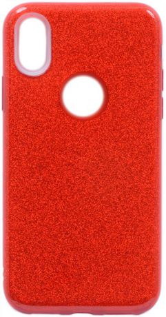 Чехол для сотового телефона GOSSO CASES для Apple iPhone XS Brilliant Shine красный, красный