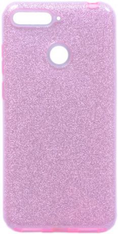 Чехол для сотового телефона GOSSO CASES для Honor 7C Brilliant Shine розовый, розовый