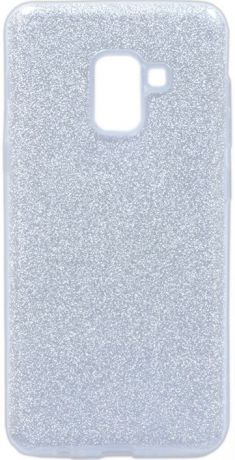Чехол для сотового телефона GOSSO CASES для Samsung Galaxy A8 Brilliant Shine серебристый, серебристый