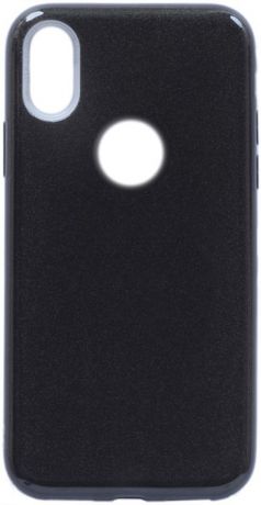 Чехол для сотового телефона GOSSO CASES для Apple iPhone XS Brilliant Shine черный, черный