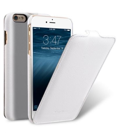 Чехол для сотового телефона Melkco Кожаный чехол флип для Apple iPhone 6/6S (4.7") - Jacka Type, белый