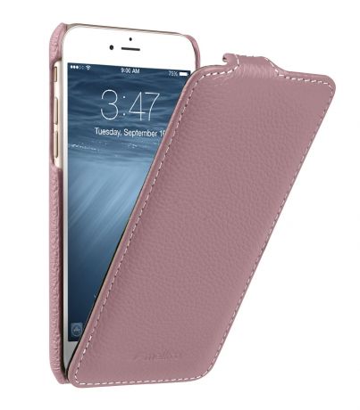 Чехол для сотового телефона Melkco Кожаный чехол флип для Apple iPhone 8/7 - Jacka Type, розовый