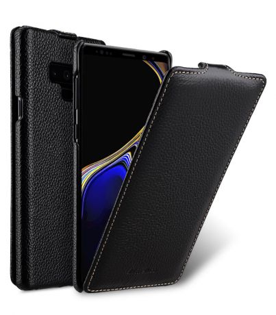 Чехол для сотового телефона Melkco Кожаный чехол флип для Samsung Galaxy Note 9 - Jacka Type, черный
