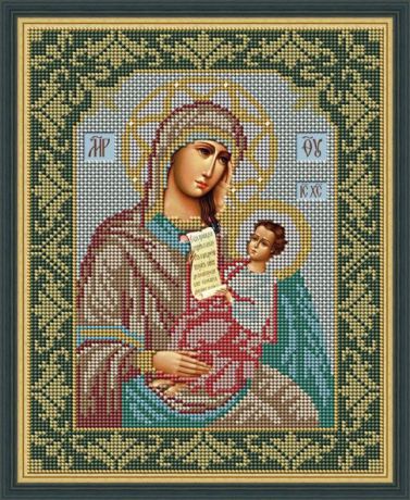 Набор для вышивания Galla Collection Набор для вышивания бисером «Икона Божией Матери Утоли моя печали», 20 x 25 см, И007