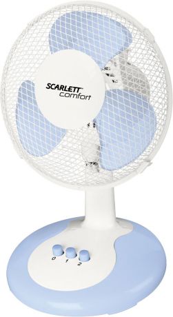 Настольный вентилятор Scarlett Comfort SC-DF111S06, синий
