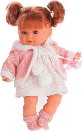 Кукла Munecas Antonio Juan "Ника", 1332P, розовый