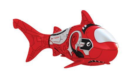 Игрушка для ванны Robofish "РобоРыбка: Акула", цвет: красный