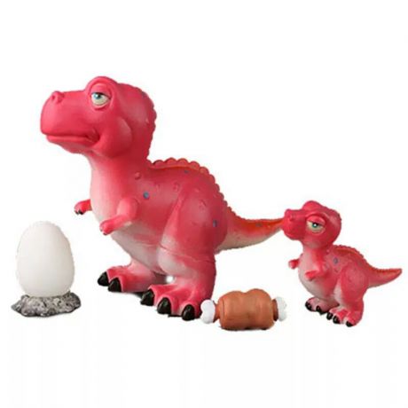 Фигурка АБВГДЕЙКА Тиранозавр с детенышем
