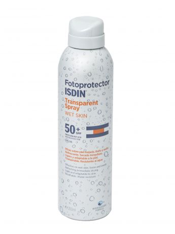 Спрей для ухода за кожей ISDIN Спрей солнцезащитный Fotoprotector SPF50+ / Transparent Spray Wet Skin 200мл