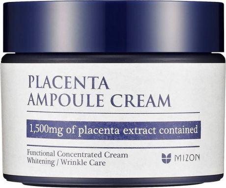Mizon Антивозрастной плацентарный крем для лица Placenta Ampoule Cream, 50 мл