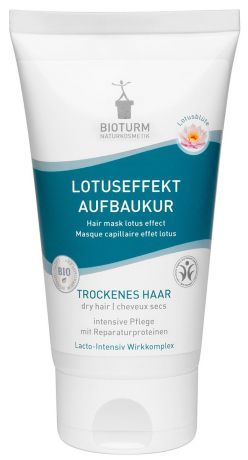 Масло для волос Bioturm BIOTURM Восстанавливающая маска для волос "ЛОТОС-ЭФФЕКТ" Nr.19, 150 мл