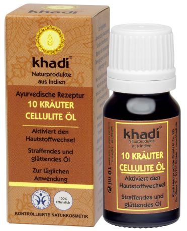 Масло косметическое Khadi Naturprodukte Антицеллюлитное масло для тела