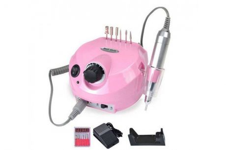 Аппарат для маникюра и педикюра Nail Dril Polisher, розовый