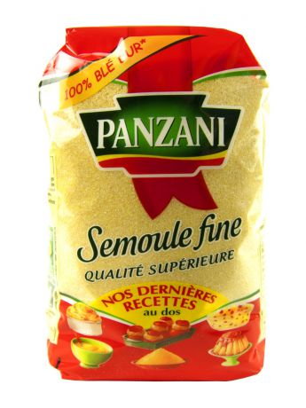 Манка Panzani Премиальная манная крупа Semoline из твердой пшеницы, 500 г., Франция, 500
