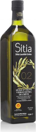 Оливковое масло Sitia Extra Virgin, кислотность 0,2%, 1 л