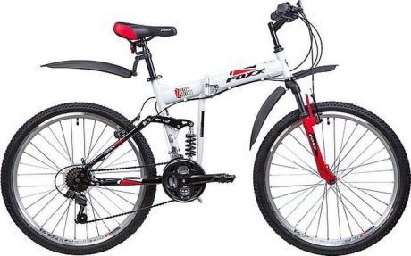 Велосипед складной Foxx Zing F1, колесо 26", рама 18", 26SFV.ZINGF1.18WT8, белый