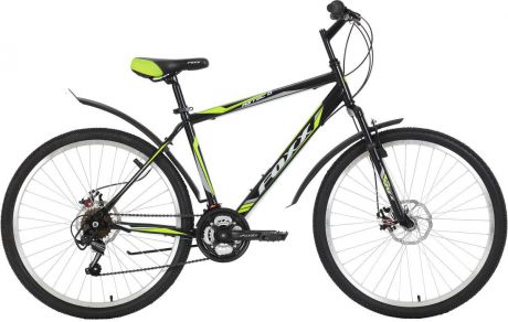 Велосипед горный Foxx Aztec D, колесо 26", рама 20", 26SHD.AZTECD.20BK9, черный