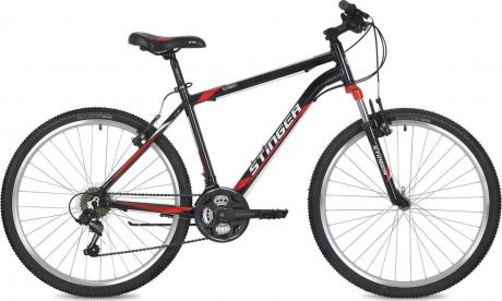 Велосипед горный Stinger Element, колесо 26", рама 14", 26AHV.ELEM.14BK9, черный