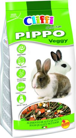 Корм сухой Cliffi Pippo Veggy Selection С овощами, для кроликов, 800 г