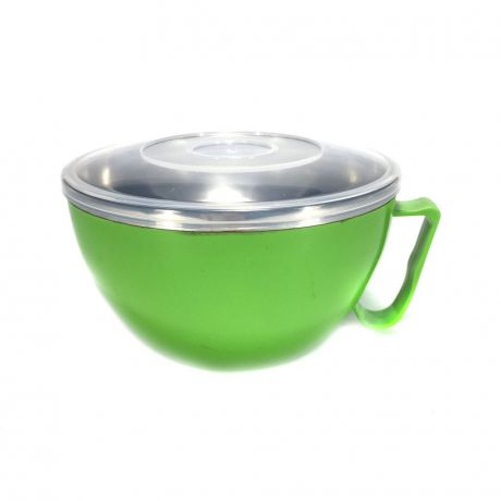Суповая чашка MARKETHOT Чаша из нержавеющей стали, зеленый