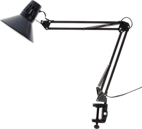 Лампа на прищепке Risalux Сорес, E27, 40W, 1717515, черный, 39 х 19 х 9 см
