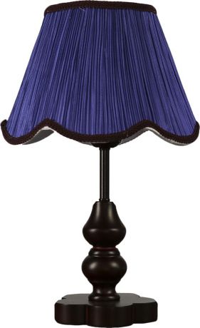 Настольный светильник Risalux Ретро, E27, 3629918, фиолетовый, 25 х 25 х 43 см