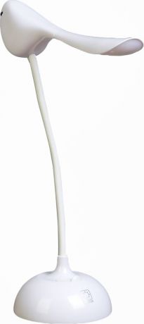 Настольный светильник Risalux Птица, сенсорная, 3 режима, LED, 3679129, белый, 20,5 х 10 х 13 см