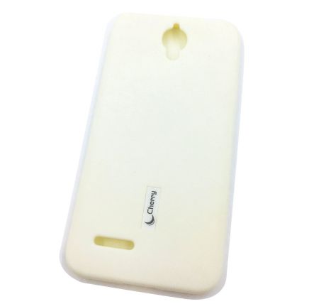 Чехол для сотового телефона Cherry Alcatel OT6016D/idol 2 mini Накладка резиновая с пленкой на экран, белый