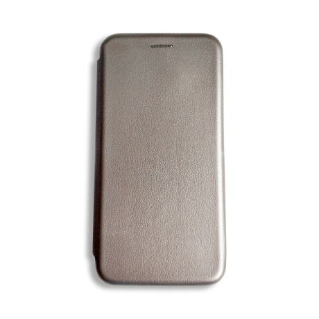 Чехол для сотового телефона книжка для Xiaomi Redmi 6, серый металлик