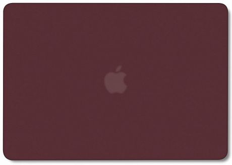 Чехол для ноутбука i-Blason для Macbook Air 13 (2018) A1932, бордовый